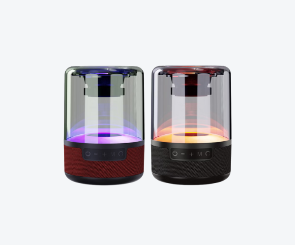 【水母】KSC-608 多功能藍牙音響｜RGB 氛圍燈效・支援 TF / AUX