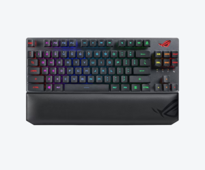 【ASUS】ROG Strix Scope TKL RGB 電競鍵盤｜TKL 精簡配置・Aura Sync