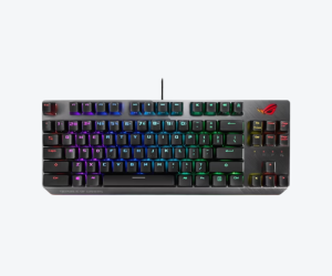 【ASUS】ROG Strix Scope NX 電競鍵盤｜NX 機械軸・Aura Sync RGB