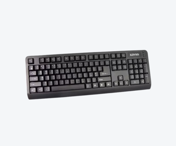 【KINYO】大注音鍵盤 KB-38U（USB 有線）