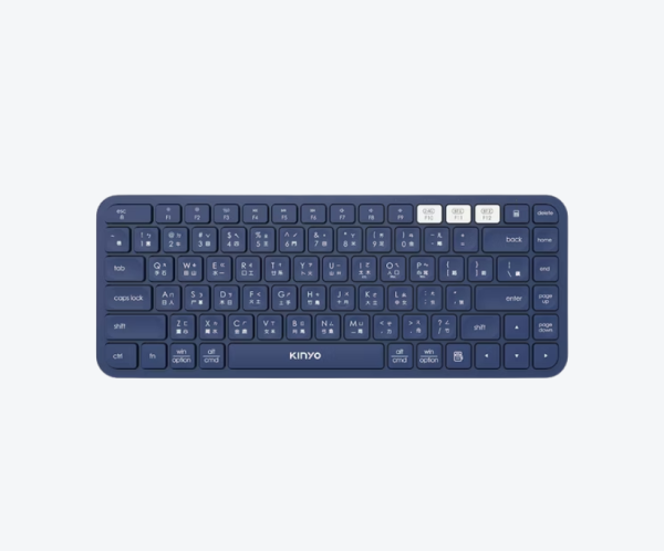 【KINYO】藍牙 5.0＋2.4GHz 無線鍵盤 KB-360（雙模連線）